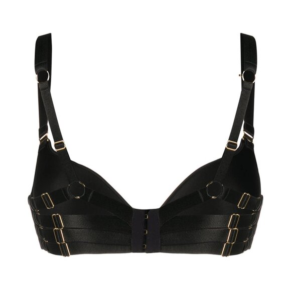 Bordelle / Signature Silk Push-Up Bra / Size Medium (32D/34C) - Picture 2 of 2